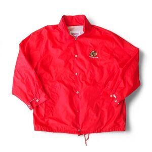 Western Look Vintage‎ 70s/80s Bulldogs Windbreaker Jacket Full Zip/Snap Men's L